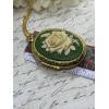 Fancy Fox Boutique St patricks Day Green Rose Celtic Gold