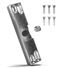 LouMaxx Balcony Door Catch – Invisible Door Catch – Universal Use as Patio Door Catch and Door Catch Balcony Door – Snap with Screws