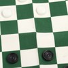 Chess Checkers Set PP Chess Pieces PU Imitation Leather Chess