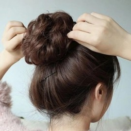 Style Transformation Partial Wig Bun Hair 8P Set DP Fashion Accessories Me (WFHIOZT) Black Brown (Colors Mixed) WFHIOZT / 스타일변신 부분가발 올림머리 8P세트 DP 패션잡화 미 (WFHIOZT) 블랙브라운(색상섞임)WFHIOZT