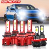 CHUSYYRAY For 2016-2020 Honda Civic 6500K LED Headlight High Low