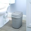 Bath Bliss 2 Pack Sailor Knot Swing Top Waste Bin