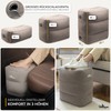 UMBAPA Inflatable Footrest in Warm Grey | Your Ideal Companion