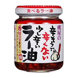 Momoya Chili Oil with Fried Garlic Taberu Layu 3.88 Oz - PACK OF 3