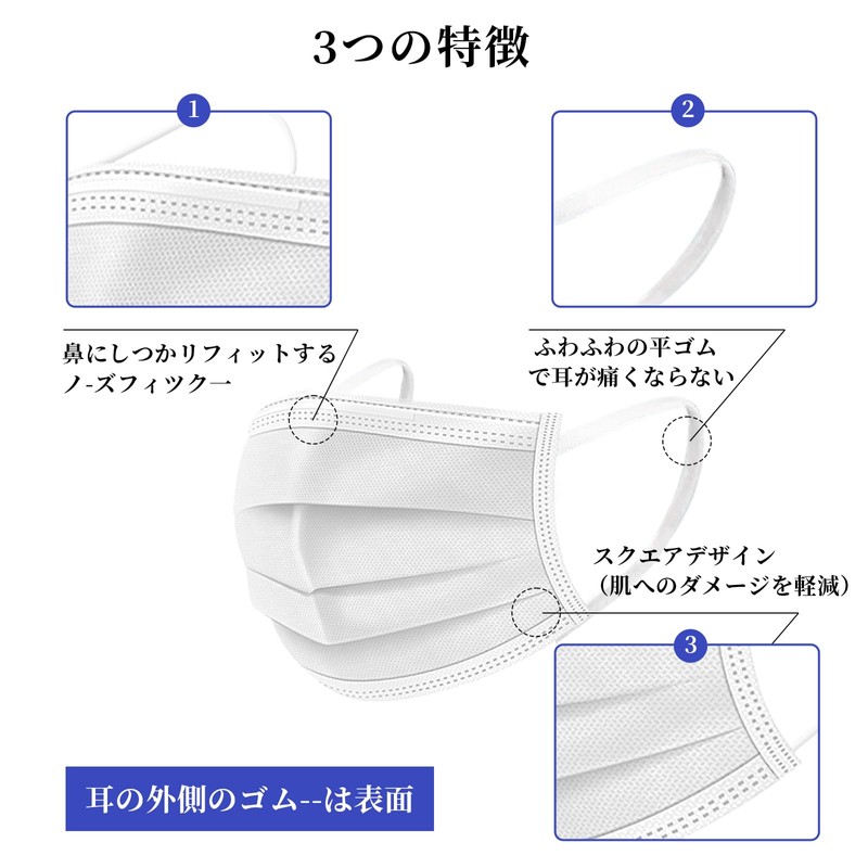 AI-WILL New Sensation Cool Mask, 50 Pieces