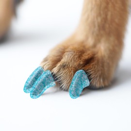 100pcs Dog Nail Caps Claw capsCover with Glue and Applicators (XXXL About. Weight: 60-140 pounds)