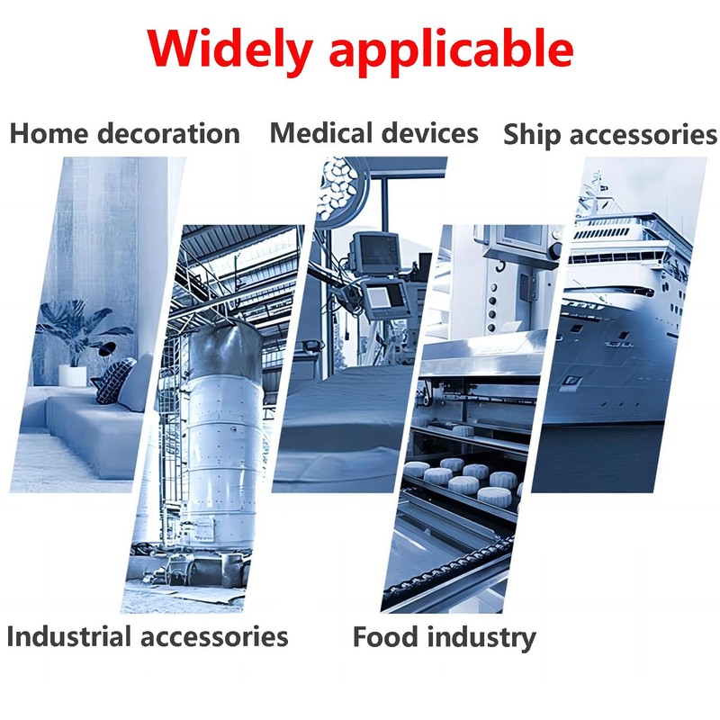 Ctyjia 30 PCS Hex Thin Nuts M5 Locking Nuts, 304
