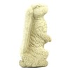 Designer Stone English Hare Statue: Solid Cast Stone, Sealed for