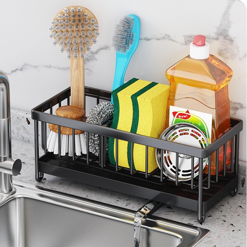 Koolkasa Kitchen Sink Organiser, Sponge Holder, Kitchen Sink Organiser with