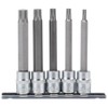 Draper 16349 3/8-Inch Square Drive 5-Piece Spline Socket Bit Set