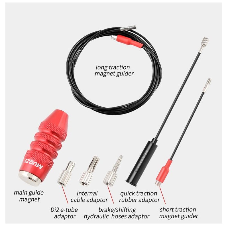 MUQZI Bicycle Internal Cable Management Tool, Internal Cable Routing Kit,