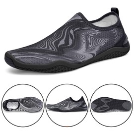 AI-PIKA Zapatos de Agua,Calzado para Agua para Hombre Y Mujer,Zapatos de Playa,Calzado para Agua de Secado rápido para Todos,Zapatos para Playa para Bucear,Yoga,Surfear,Kayak,Caminar en la Playa