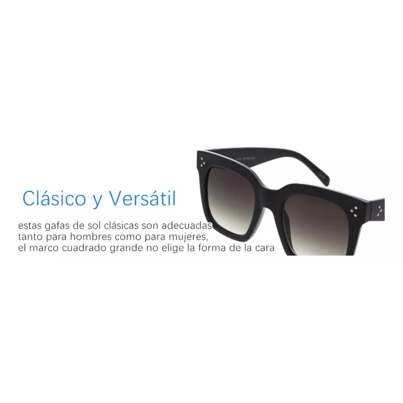 Yostyle Paquete De 2 Gafas De Sol Retro Protección Uv