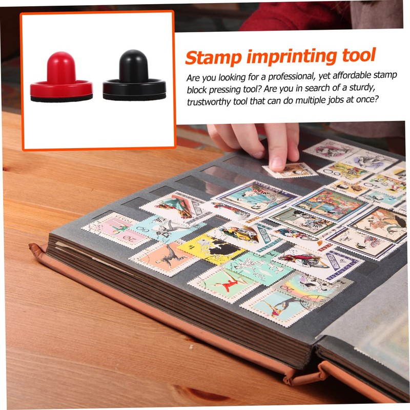 Operitacx Ergonomic Handle Stamping Press Tool Embossing Stamps for Scrapbooking