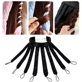 YIXIPAZH Rizador De Pelo Octopus, Diadema, Sin Calor, Sin Calor C