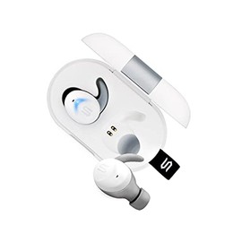 Soul Electronics ST-XS2 Ultimate Active Performance True Wireless Earphones IPX7 Weatherproof In-ear Headphones with Ergonomic C-shaped Ear Hook - White