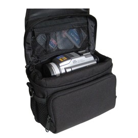 GEM Case for Panasonic HC-V210, HC-V520 Camcorder plus a Compact Camera/Accessories