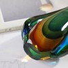 YAOYUAN Handmade Murano Glass Sculpture for Home Decor,18.11in Height (Sculpture