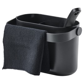 Zone Denmark Circular Dishwasher Set, 22 x 12.5 x 14.8 cm, Black