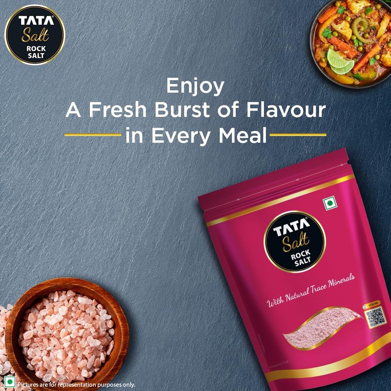 Tata Salt Rock Salt | Premium Sendha Namak | with