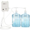 TDRRICH Bottled Water Pump System Double-Tube, Pressure Value 60Psi, Flow