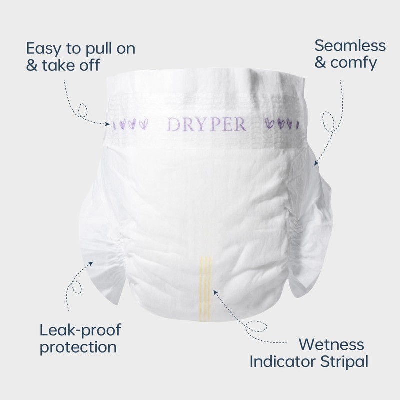 Trial Pack Baby Diapers - DRYPER Size 5 Diapers (28-39