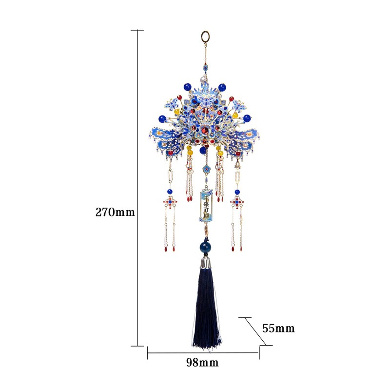 MU DIY Metal 3D Puzzles Model Kits Phonenix Coronet Series