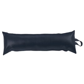 Classic Home Store Soft PVC Leather Look Draught Excluder Narrow Boat Caravan Draft Stopper 2ft 6" (Navy)