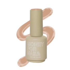 Money For Nails Soak Off UV LED Gel Nail Polish - Wears Up To 3 Weeks - Chip Resistant, No Peeling, Vegan Formula, 15mL (Birthday Suit)
