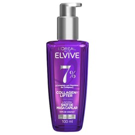 L'Oréal Paris Elvive Collagen Lifter Tratamiento de Volumen (Hasta un 61% más por 72 Hrs). Péptidos de Colágeno. Reconstruye Pelo Delgado, Aplastado y Quebradizo sin Dejarlo Pesado, 100ml