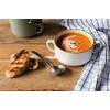 Now Designs Stoneware Soup Bowl with handles, White DIA5 x