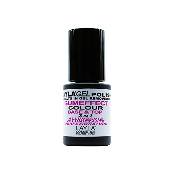 Novita Layla Gum Effect Gel Polish Colour No. 1 Milky Pink 10 ml