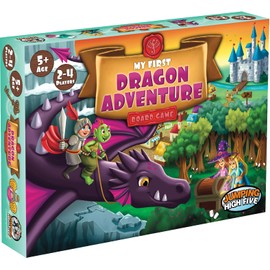 My First Dragon Adventure Board Game - Kids Save The Kingdom, Beginner Fantasy Adventure Game for Children 5+, Exciting Hands-On Dragon Fun for Family Game Night