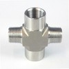 HFS(R) 1/2" NPT Thread Pipe Fitting 4 Way Cross (Male