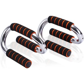 ToopMount Steel Push Up Stand Iron Core Push Up Stand Athletics Push Up Bars Suitable for Any Push Up Training Program for Home, Gym