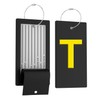 Highwind BOGO Luggage Initial Bag Tag - Fully Bendable w/Stainless