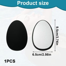 1PCS Nano Glass Hair Remover, Nano Glass Foot File, Crystal Hair Remover, Foot Callus Remover, Reusable Easy to Use Silky Smooth