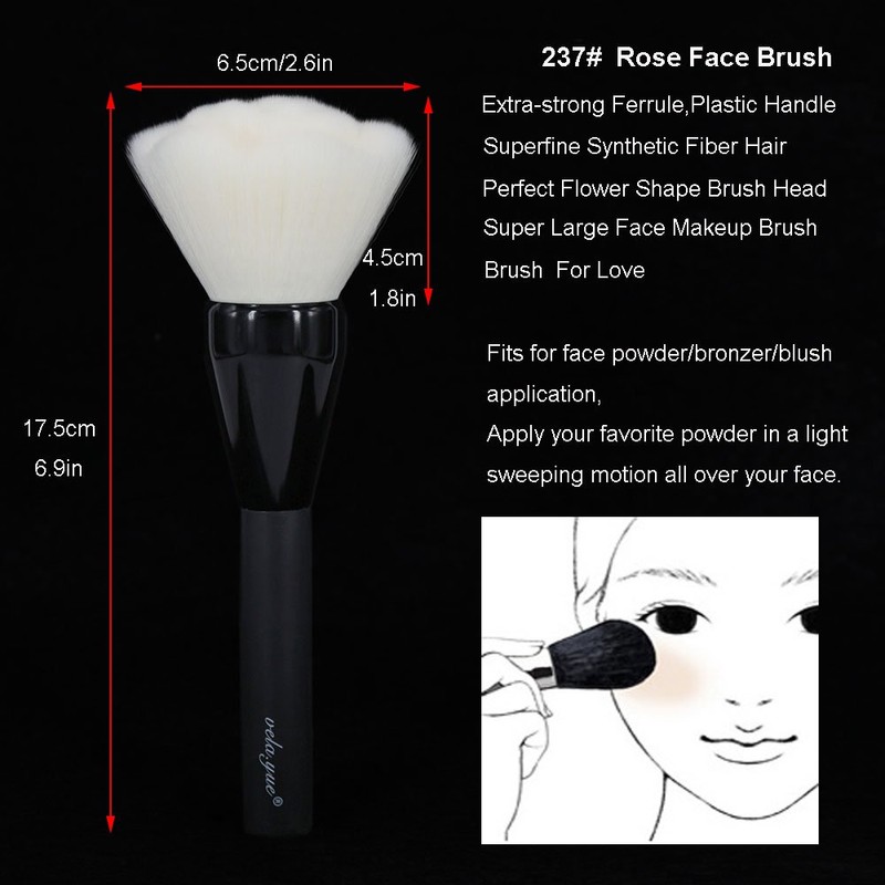 Vela.Yue Flower Shape Loose Powder Brush Large Size Makeup Brush