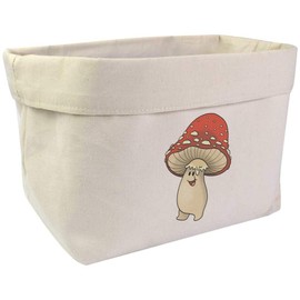 Large 'Toadstool Character' Canvas Organiser/Storage Bag (OR00033167)