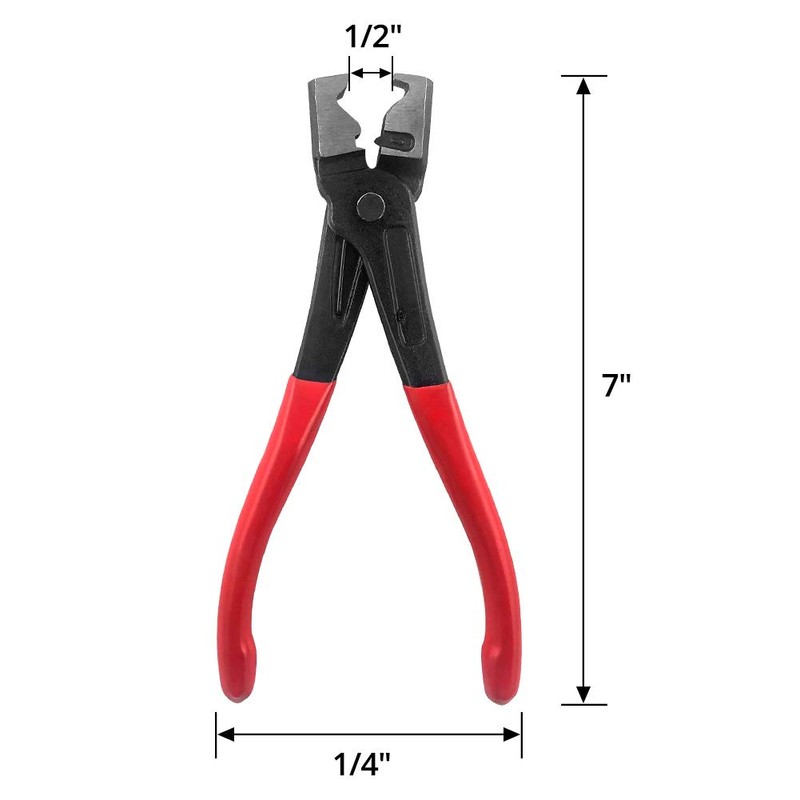QWORK® Hose Clamp Pliers, Car Hose Clamp CV Boot Clamp