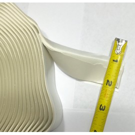 Colorimetrics White Putty Tape/Butyl Tape 1/8" x 1" x 30' (4-Pack)