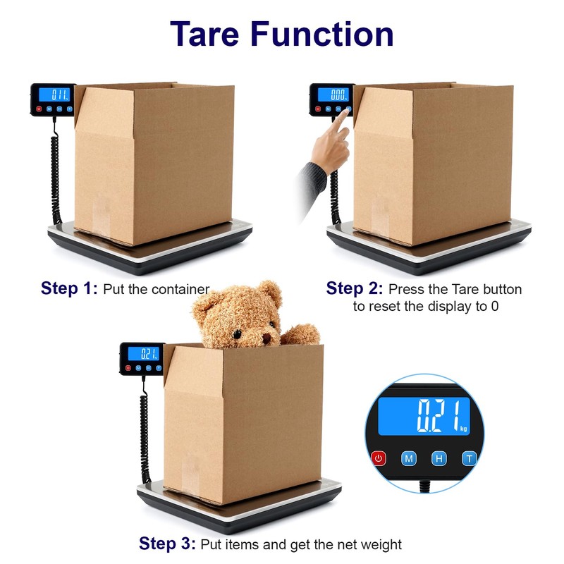 TIPRE Digital Shipping Postal Scale 0.5 oz High Accuracy！440lb Commercial