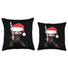Christmas Ninja Boys Cool Graphic Kids Design Throw Pillow