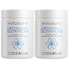 Codeage Liposomal Glutathione Supplement - Pure Reduced Setria L Glutathione