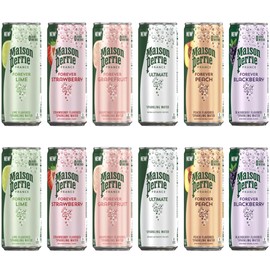 Flavored Carbonated Mineral Water Variety Pack - 11.15 Fl Oz. Cans (12 - Count)