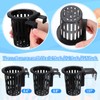 Lyksgir 6 Pack Large Aquarium Plant Holder with Extension Hooks(3