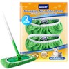 KEEPOW Reusable Microfiber Mop Pads for Swiffer Sweeper Mop, Washable