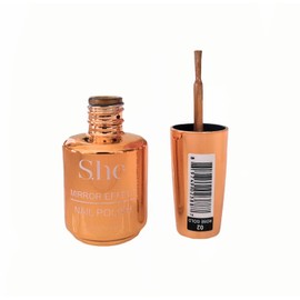 S.he Mirror Effect Nail Polish (02 Rose Gold)