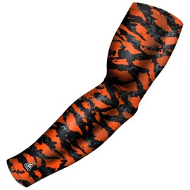 B-Driven Pro-Fit Sports Compression Arm Sleeve for Men Women & Youth Camouflage Designs – Support Circulation & Cooling for Baseball, Football, Basketball, & Outdoor Sports Protective Sleeve (Single)