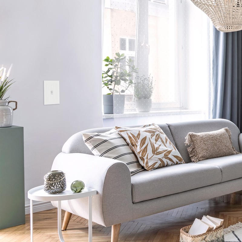 Bates Classic Beadboard Single Switch Plate, 4 Pack, Light Switch